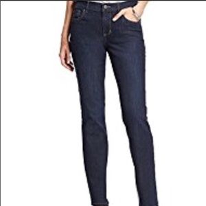 Banana Republic Dark Blue Wash Stretch Skinny Jean